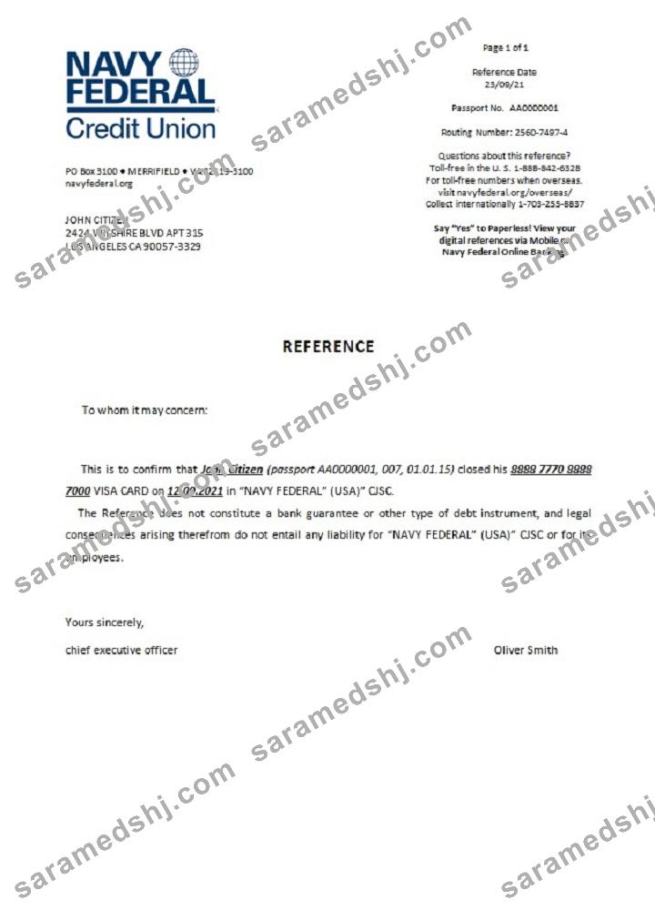 USA_Navy Federal_closure reference